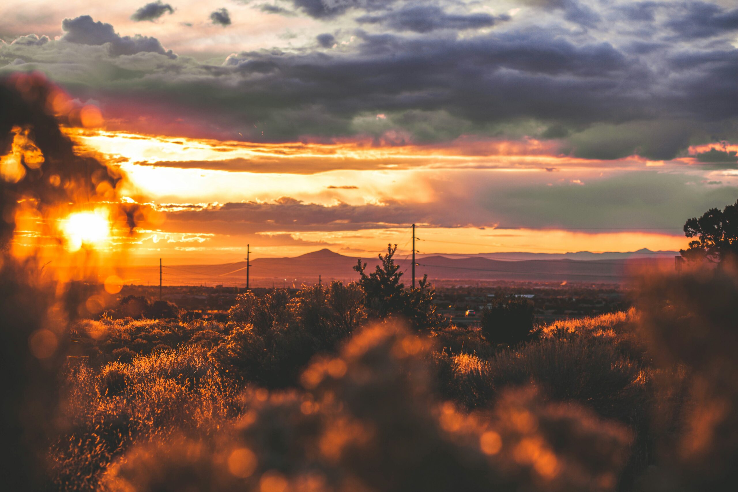 New Mexico sunset